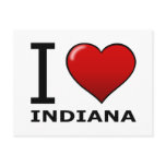 I LOVE INDIANA POSTCARDS