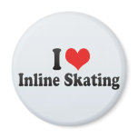 I Love Inline Skating magnets
