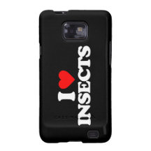I LOVE INSECTS GALAXY S2 COVERS