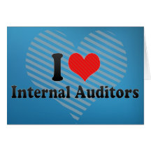 I Love Internal Auditors Cards
