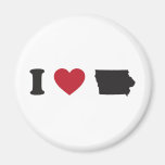 I Love Iowa magnets