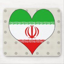 I Love Iran Mouse Pad
