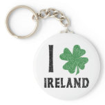 I Love Ireland keychains