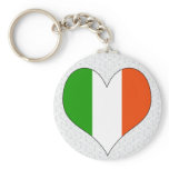 I Love Ireland keychains