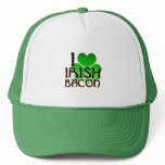 I Love Irish Bacon Mesh Hats