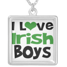 I Love Irish Boys Jewelry