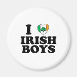 I love Irish Boys Refrigerator Magnets
