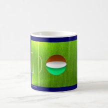 I Love Irish football soccer flag mug