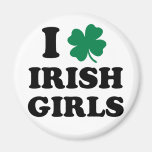 I Love Irish Girls Fridge Magnets
