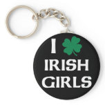 I Love Irish Girls keychains