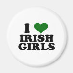 I Love Irish Girls Magnet