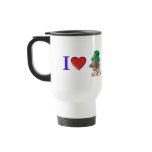 I Love Irish Goats - ST. PATRICK'S DAY GIFT Coffee Mugs