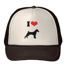 I Love Irish Terriers Trucker Hats