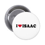 I LOVE ISAAC BUTTON