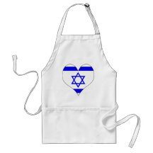 I Love Israel Aprons