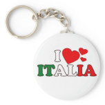 I Love Italia Keychain