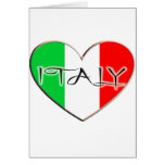 I LOVE ITALY CARD