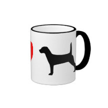I Love Jack Russell Terriers Mug