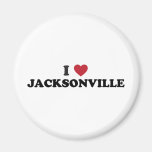 I Love Jacksonville Fridge Magnet