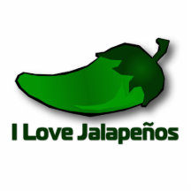 I Love Jalapenos Acrylic Cut Out