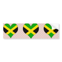 I Love Jamaica Bumper Sticker