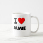 I Love Jamie Coffee Mugs