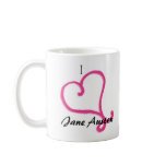 I Love Jane Austen Coffee Mug