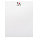 I Love Japan Custom Letterhead
