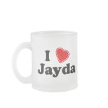 I Love Jayda mugs