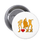 I Love Jazz Button