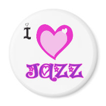 I LOVE Jazz Magnet