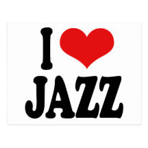 I Love Jazz Postcards