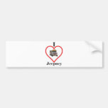 I Love jeepney.jpg Bumper Sticker