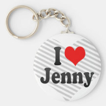 I love Jenny Keychain