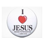 I Love Jesus Invitation