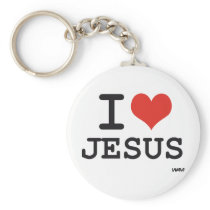 I love Jesus Key Chain