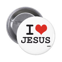 I love Jesus Pin