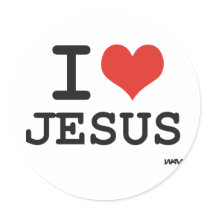 I love Jesus Stickers