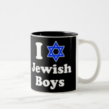 I Love Jewish Boys Mug