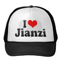 I love Jianzi Hat