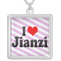I love Jianzi Pendants