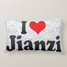 I love Jianzi Pillows