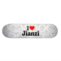 I love Jianzi Skate Board Deck