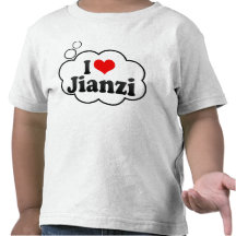 I love Jianzi Tee Shirts