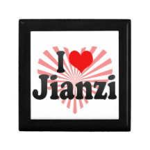 I love Jianzi Trinket Box