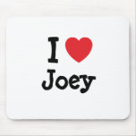 I love Joey heart T-Shirt Mouse Mat