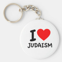 I Love Judaism Keychains