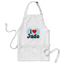 I love Judo Apron