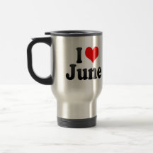 I love June Coffee Mug
