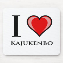 I Love Kajukenbo Mousepads